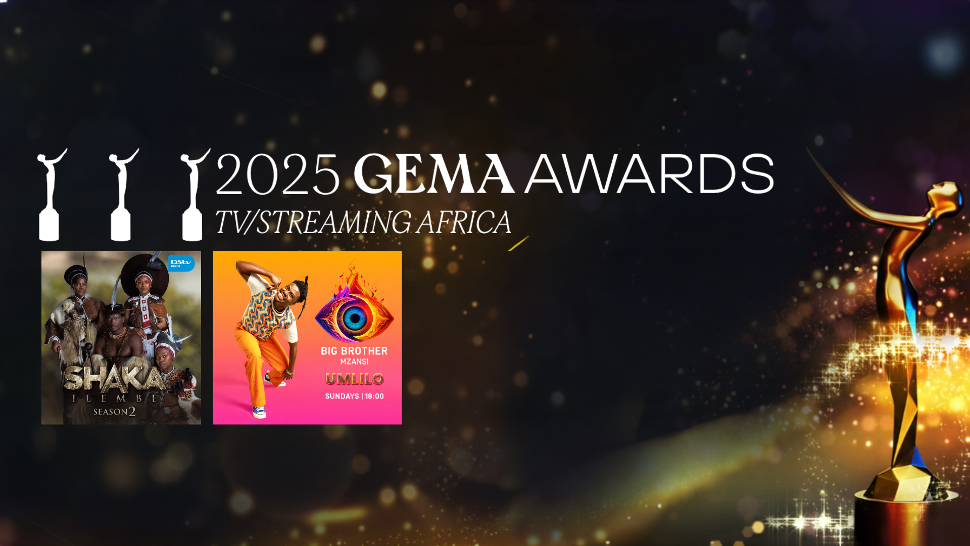 Shaka iLembe and Big Brother Mzansi Steal the Spotlight at GEMA Awards